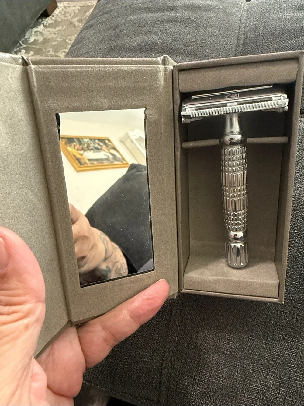 The Chieftain Chrome Safety Razor - Silver